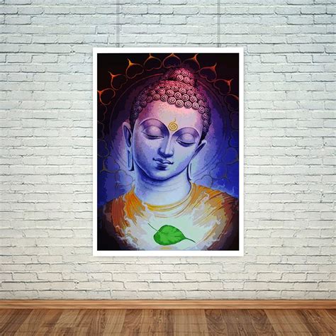 Art Bundle Gautama Buddha Poster | Best God Buddha Poster for Room ...