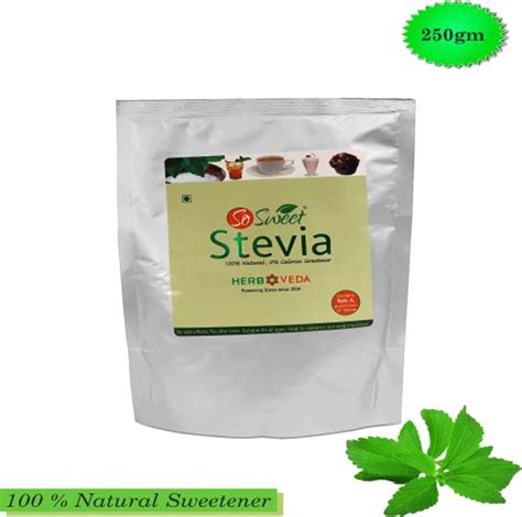 Buy SO SWEET STEVIA POWDER SUGAR FREE ZERO CALORIE SWEETENER (200G ...
