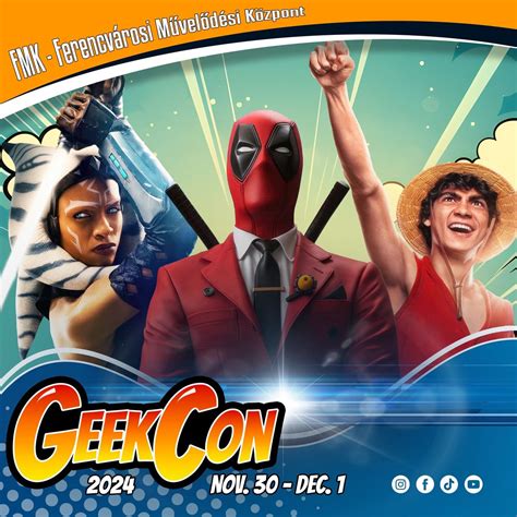 GeekCon | 2024, Ferencvárosi Művelődési Központ és Intézményei - FMK ...