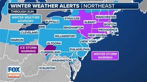 Winter storm live tracker: Snowfall maps, current alerts, weather ...