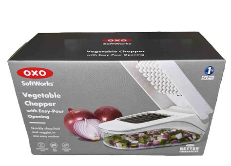 Oxo Softworks Vegetable Chopper With Easy- Pour Opening Dishwasher Safe ...