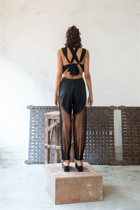 Notre Âme Le Palais Plumeti Pants For Women- Her and Them