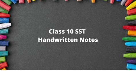 SST Class 10 Notes 的图像结果