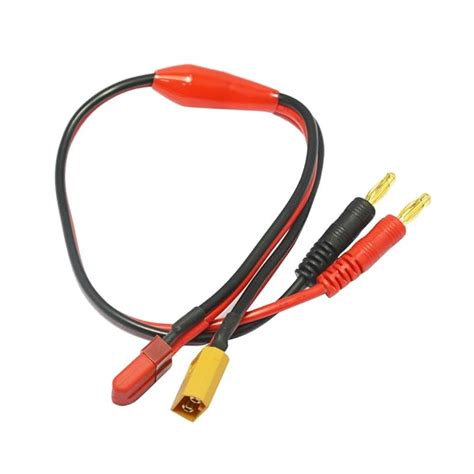 Futaba Charge Cable with XT60 T-Plug 4MM Banana Connector: Amazon.in ...