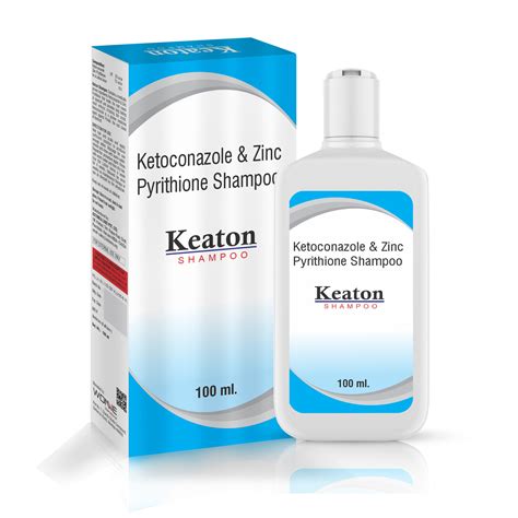 Ketoconazole 2% w/v & Zinc Pyrithione 1% (ZPTO) shampoo - Keaton ZPTO Shampoo - 100 ML