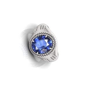 Buy OM GAYATRI CORP 5.25 Ratti Neelam Stone Original Certified Blue ...