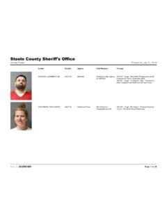 Steele County Sheriff's Office / steele-county-sheriff-s-office.pdf ...