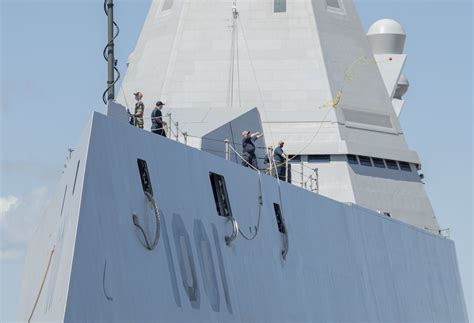 USS Michael Monsoor DDG-1001 Guided Missile Destroyer Navy