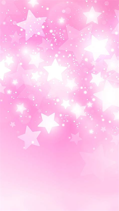 Pink Star Wallpaper Theme +HOME(PlusHome)