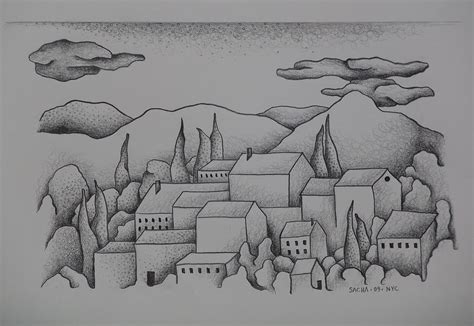 Drawing Simple Town Path 的图像结果