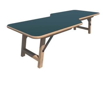 Analogous table - kids sit opposite but on same table | CEPT - Portfolio