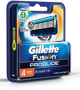 Gillette Fusion Proglide FlexBall Manual Shaving Razor Blades - 4s Pack ...