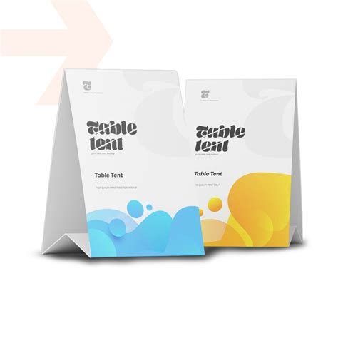 Custom Tent Cards | Table Tents Printing Calgary | Delex Printing Calgary