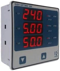 RISHABH digital VAF meter, size: 96x96mm, optima VAF, Three phase ...