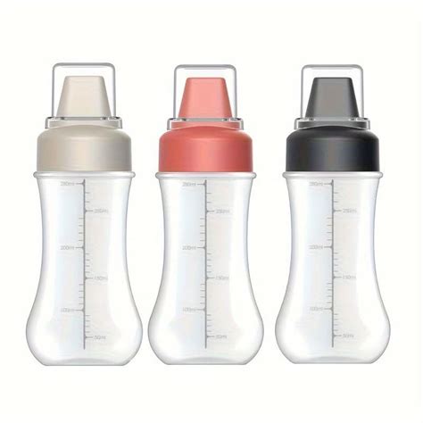 Leakproof Squeeze Sauce Bottles - Refillable Condiment Dispensers ...