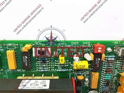 BAYLOR COMPANY 55853 REV E FIRING CIRCUIT PC BOARD BRAKE CONTROL 55854 ...