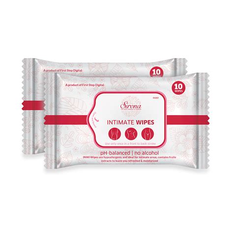 Buy Sirona Intimate Wet Wipes - 10 wipes ₹45 Only at Cureka