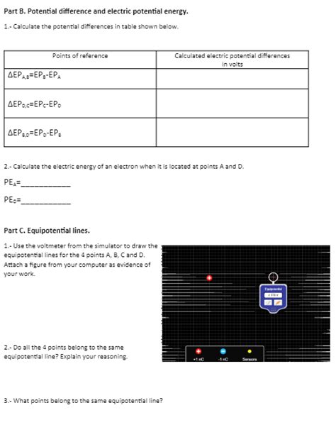 Electric Potential Energy Practice Problems 的图像结果