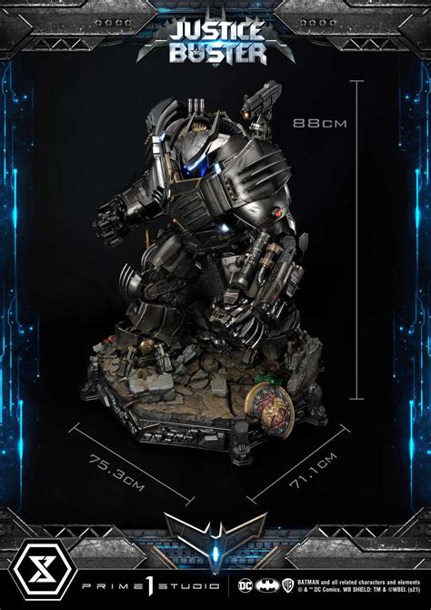 DC Comics - Batman Advanced Suit and Justice Buster Statues by Prime 1 ...