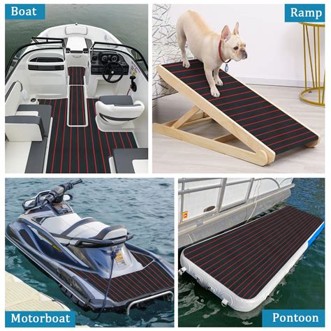 Snapklik.com : Boat Flooring EVA Foam Decking Sheet Faux Teak Marine ...