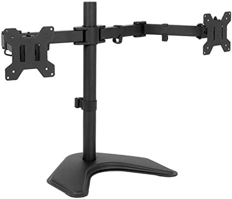 Gadget Wagon Two Monitor Desk Table Top Arm - Height Adjustable Mount ...