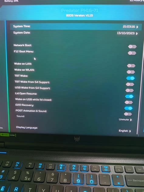 Image result for Function Key Behavior Acer
