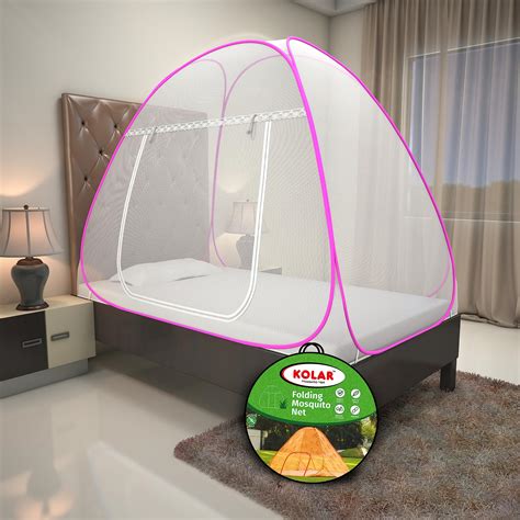Kolar Mosquito Net for Single Bed, 6 Feet x 4 Feet Premium Single Bed ...