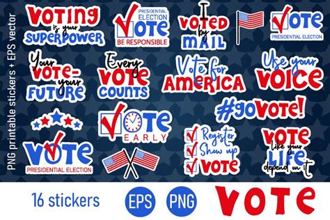 Voting Stickers 的图像结果