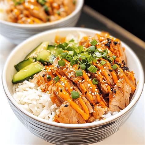 Spicy Tuna Bowls - My Homestyle Recipes