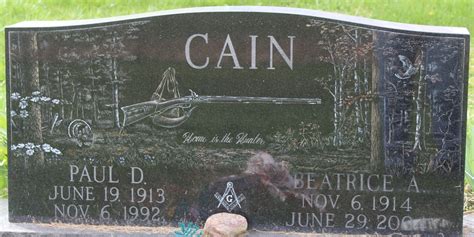 Paul Donald Cain (1913-1992) - monumento Find a Grave