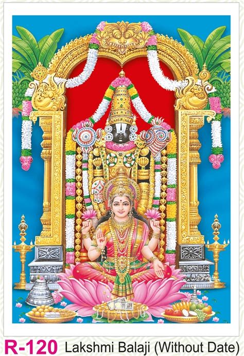 R120 Lakshmi Balaji (Without Date) - Polyfoam Calendar Printing 2025 ...