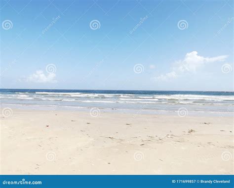 Gulf of Mexico from Matagorda Island Stock Image - Image of gulf, green ...