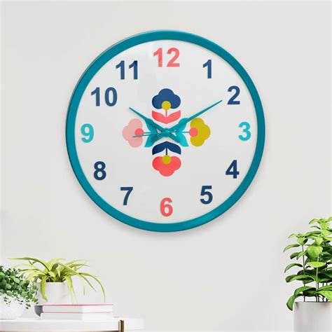 Buy Corsica Retroglitz Wall Clock - 30cm from Corsica by Home Centre at ...