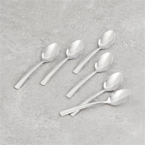 Buy FNS Solo Solid Tea Spoon - Set of 6 from FNS at just INR 427.0