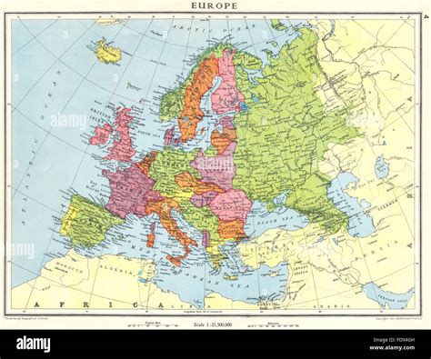 World War 2 Europe Map