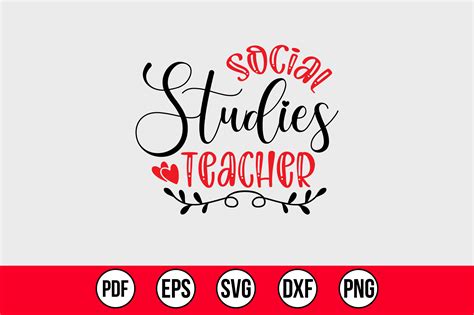 Social Studies Teacher Afbeelding door Abdul Mannan125 · Creative Fabrica