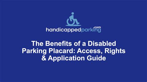 A Complete Guide to Disabled Parking Placards in Texas | Handicapped ...