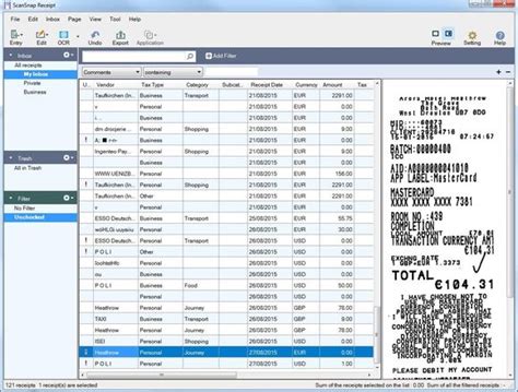 ScanSnap Receipts Management 的图像结果