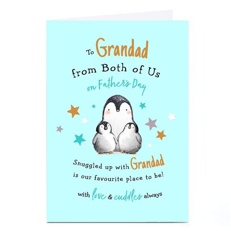 Buy Father's Day Card - Grandad Penguins, From Both Of Us for GBP 1.99 ...