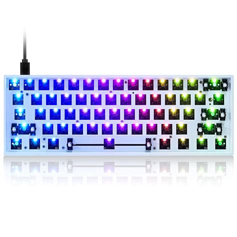Guffercty kred GK61X PCB Plate Case 60% Keyboard Custom Hot Swappable ...
