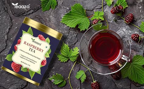 Teaaza Organic Raspberry Tea for PCOS, Pregnancy & Fertility –50 Grams ...
