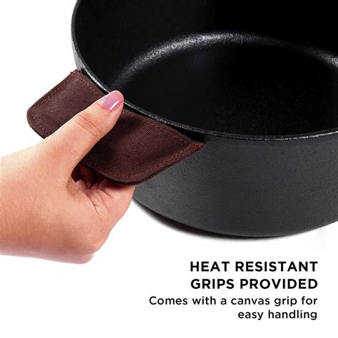 Meyer Pre- Seasoned Cast Iron 3 Piece Cookware Set - 20cm (Skillet ...