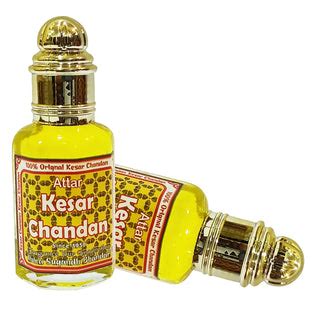 INDRA SUGANDH BHANDAR Kesar Chandan Attar â€“ Saffron & Sandalwood ...