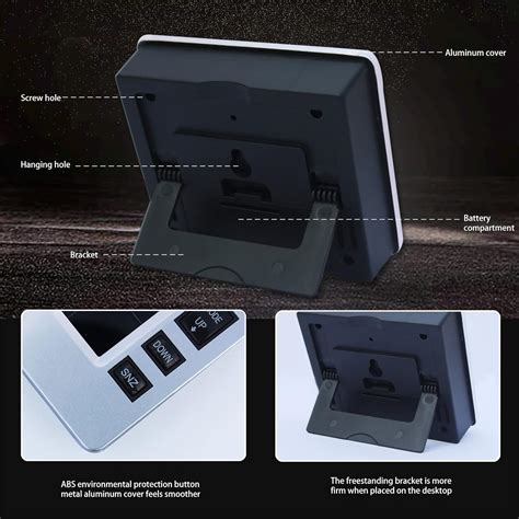 Buy Multifunctional Color Screen Weather Clock - Digital Alarm Clock ...