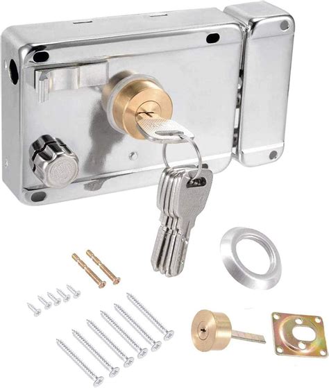 Buy XMHF Home Safety Vertical Keyway Cylinder Deadbolt Rim Lock Set ...