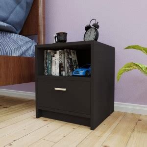 VIKI FURNITURE Engineered Wood Bedside Table Price in India - Buy VIKI ...