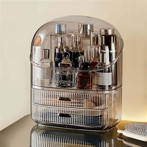 SANKIRTAN Makeup Organizer Box Cosmetics Storage Modern Holder Portable ...