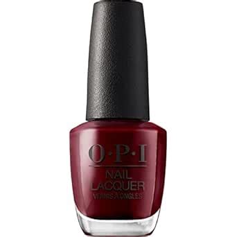 O.P.I Nail Lacquer | Got the Blues for Red (Dark red) | 15 ml | Long ...