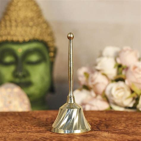 Buy Designer Brass Puja Bell Online in India - Mypoojabox.in