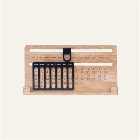 Perpetual Calendar - Desk Calendar for Timeless Planning. – Lattice Lane